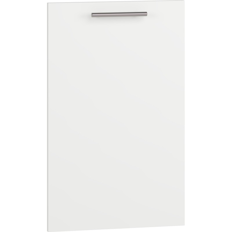 'VENTO DM-45/72 White Matte Dishwasher Front Panel for Built-in Installation'