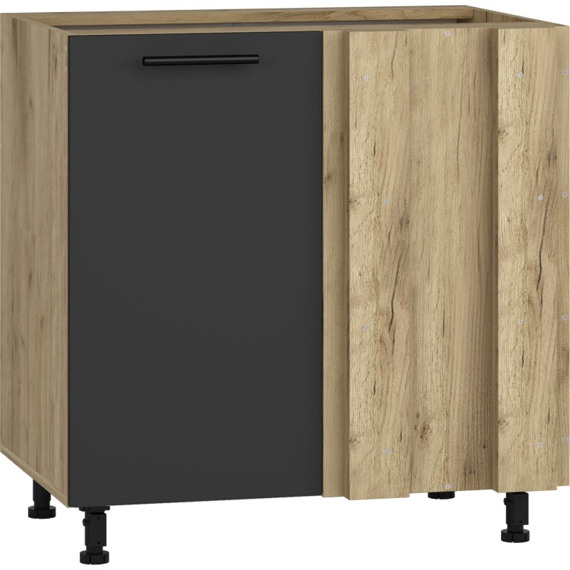 'VENTO DN-100/82 Lower Corner Cabinet Front: Anthracite'