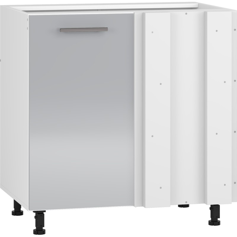 'VENTO DN-100/82 Lower Corner Cabinet Front: Light Ash'