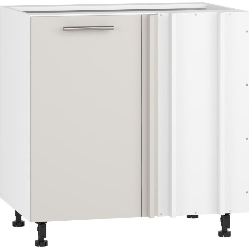 'VENTO DN-100/82 Lower Corner Cabinet Front: Cashmere'