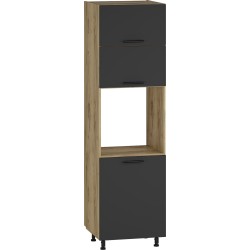 'VENTO DP-60/214 High Bottom Cabinet Front: Anthracite'