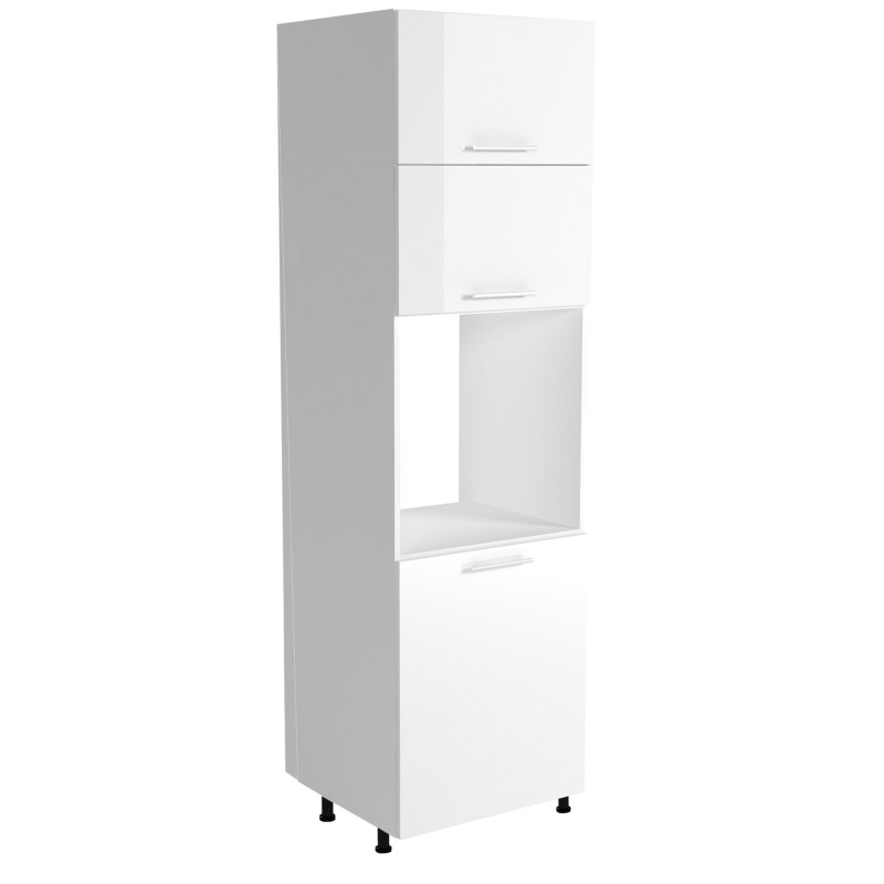 'VENTO DP-60/214 High Lower Cabinet Front: White'