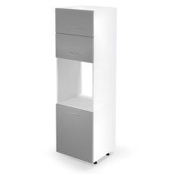 'VENTO DP-60/214 High Lower Cabinet Front: Light Ash'