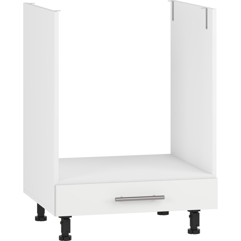 'VENTO DP-60/82 Lower Cabinet for Oven Built-in Front: Matte White Drawer' 'VENTO DP-60/82 Lower Cabinet for Oven Built-in Front: Matte White Drawer'