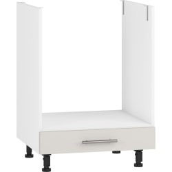 VENTO DP-60/82 szafka dolna pod zabudowę piekarnika front: kaszmir szuflada