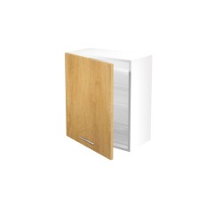 'VENTO GC-60/72 Upper Cabinet with Drainer, Front: Honey Oak'