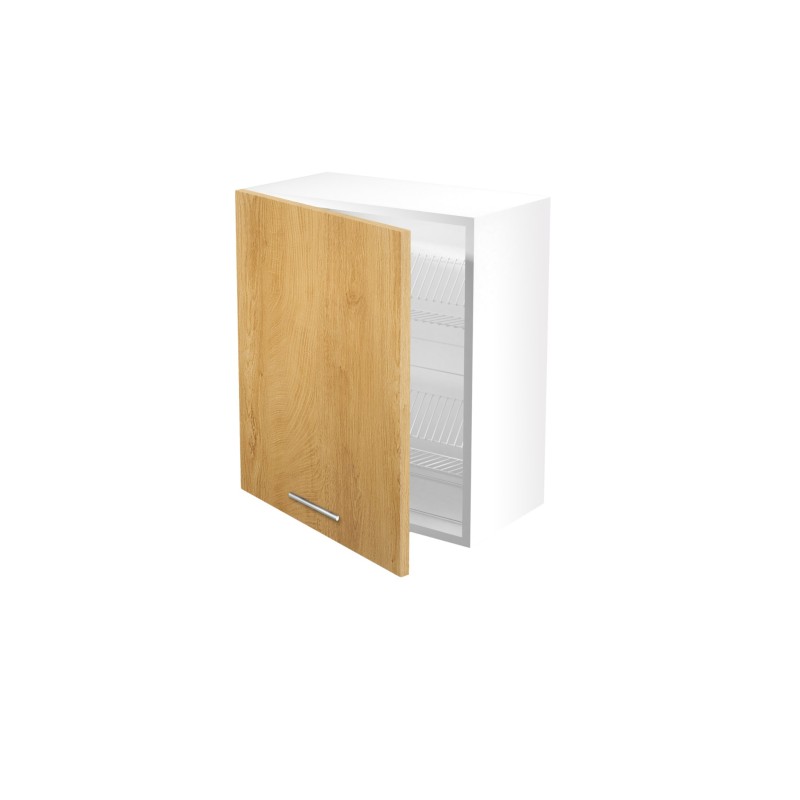 'VENTO GC-60/72 Upper Cabinet with Drainer, Front: Honey Oak'