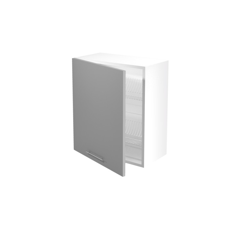 'VENTO GC-60/72 Upper Cabinet with Drainer, Front: Light Ash'