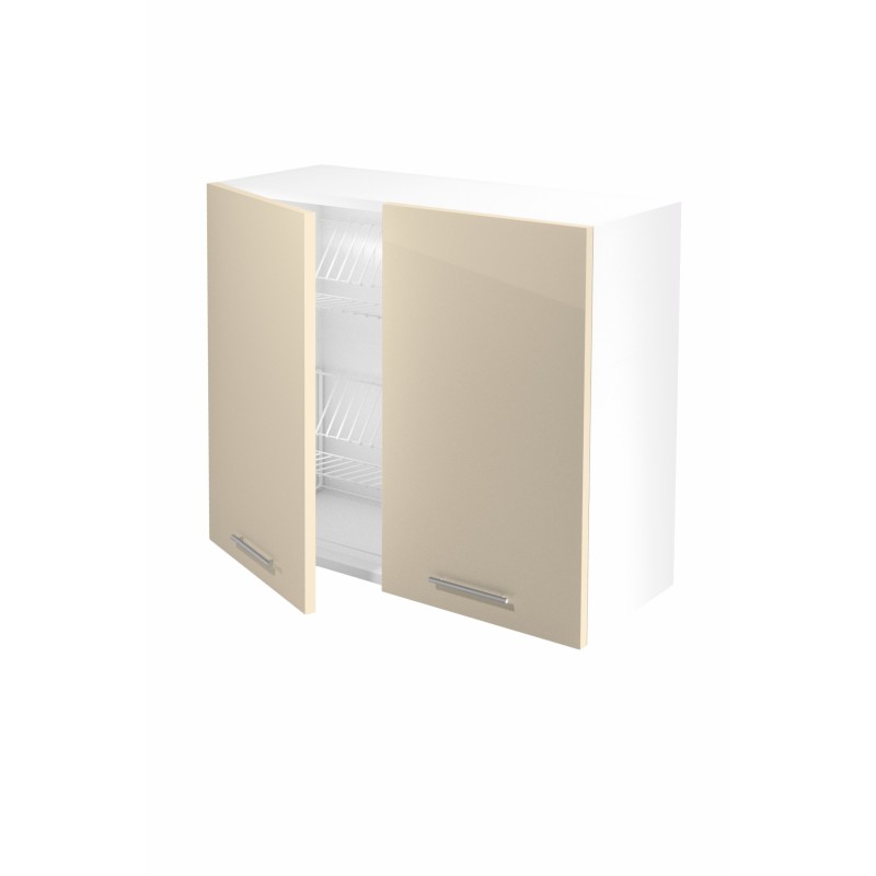 'VENTO GC-80/72 Upper Cabinet with Drainer, Front: Beige'