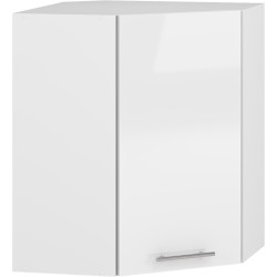 'VENTO GN-60/72 Upper Corner Cabinet Front: White'
