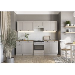 'VIVIAN 240 Kitchen Set, Body: Cashmere, Fronts: Cashmere'