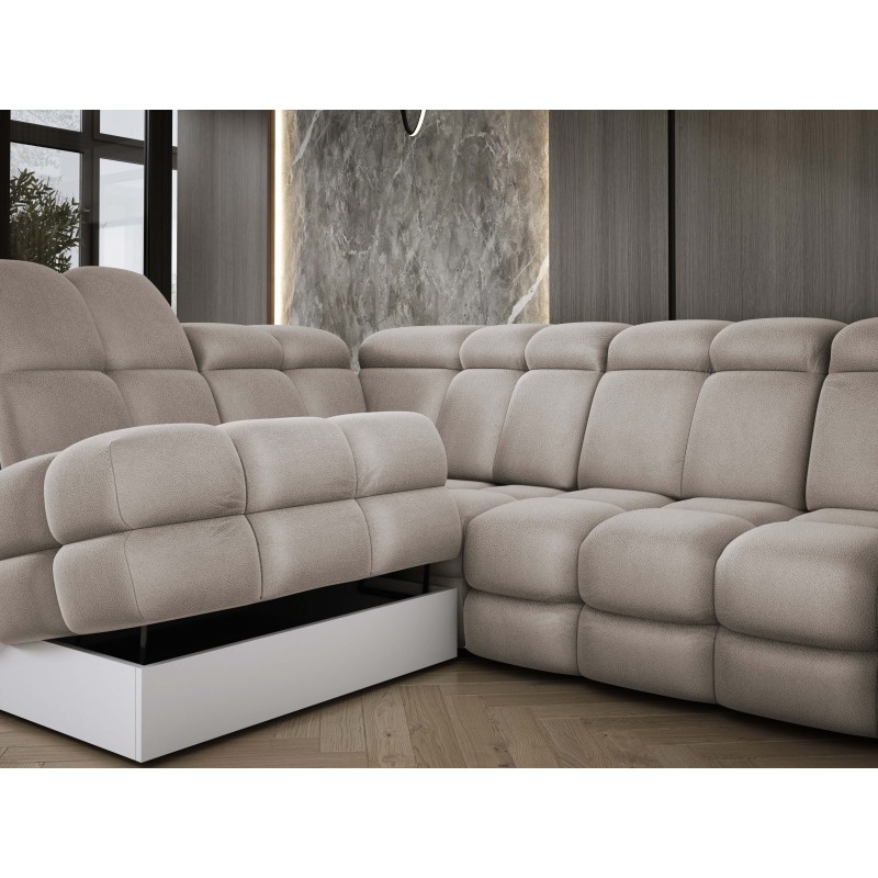 TOLLO Corner Sofa in Solar Fabric TOLLO Corner Sofa in Solar Fabric