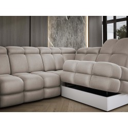 TOLLO Corner Sofa in Solar Fabric TOLLO Corner Sofa in Solar Fabric