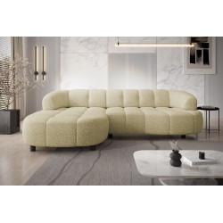 VELPA S Left-Handed Free-Standing Corner Sofa in PUENTE 53 Sandy Fabric VERSAILLES VELPA S Left-Handed Free-Standing Corner Sofa in PUENTE 53 Sandy Fabric VERSAILLES