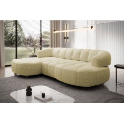 VELPA S Left-Handed Free-Standing Corner Sofa in PUENTE 53 Sandy Fabric VERSAILLES VELPA S Left-Handed Free-Standing Corner Sofa in PUENTE 53 Sandy Fabric VERSAILLES