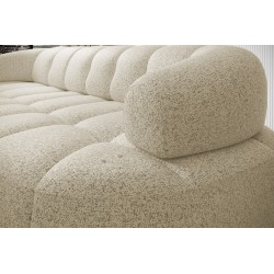VELPA S Right-sided Freestanding Corner Sofa in PUENTE 03 Beige Fabric - VERSAILLES Edition VELPA S Right-sided Freestanding Corner Sofa in PUENTE 03 Beige Fabric - VERSAILLES Edition