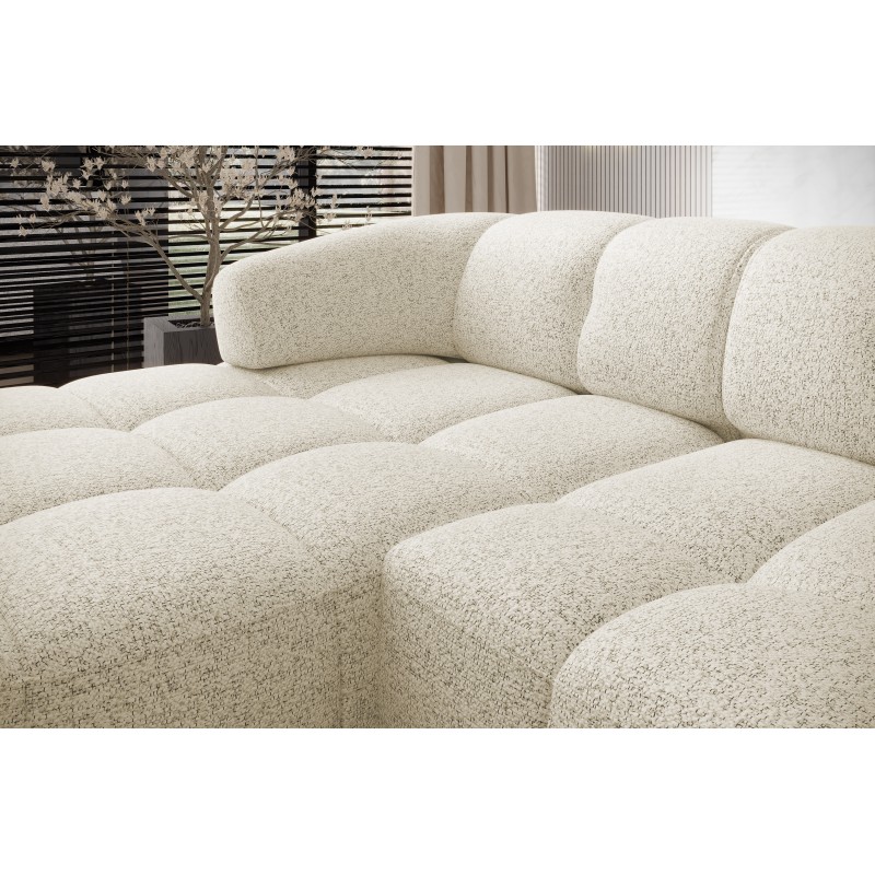 VELPA S Right-sided Freestanding Corner Sofa in PUENTE 03 Beige Fabric - VERSAILLES Edition VELPA S Right-sided Freestanding Corner Sofa in PUENTE 03 Beige Fabric - VERSAILLES Edition