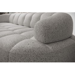 VELPA S Right-Handed Freestanding Corner Sofa in PUENTE 16 Light Grey Fabric - VERSAILLES Edition VELPA S Right-Handed Freestanding Corner Sofa in PUENTE 16 Light Grey Fabric - VERSAILLES Edition