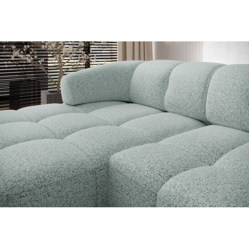 VELPA S Right-Sided Freestanding Corner Sofa in Mint PUENTE 33 Fabric - VERSAL Edition VELPA S Right-Sided Freestanding Corner Sofa in Mint PUENTE 33 Fabric - VERSAL Edition