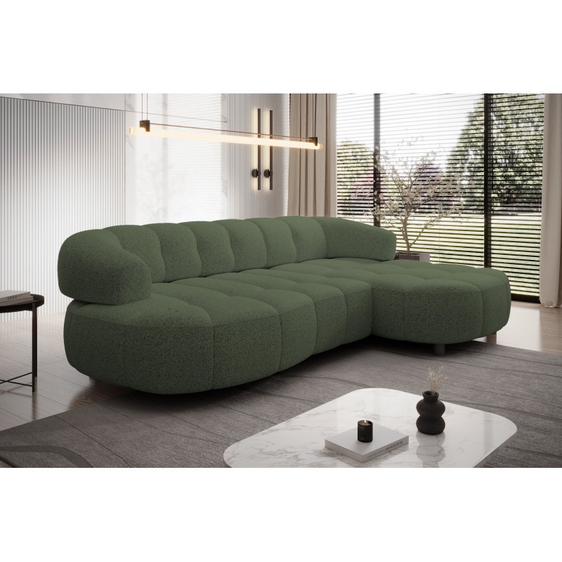 VELPA S Corner Sofa in PUENTE 37 Green Fabric - VERSAILLES Edition VELPA S Corner Sofa in PUENTE 37 Green Fabric - VERSAILLES Edition
