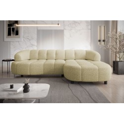 VELPA S Right-Sided Freestanding Corner Sofa in PUENTE 53 Sandy Fabric - VERSAILLES Edition VELPA S Right-Sided Freestanding Corner Sofa in PUENTE 53 Sandy Fabric - VERSAILLES Edition