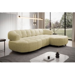 VELPA S Right-Sided Freestanding Corner Sofa in PUENTE 53 Sandy Fabric - VERSAILLES Edition VELPA S Right-Sided Freestanding Corner Sofa in PUENTE 53 Sandy Fabric - VERSAILLES Edition