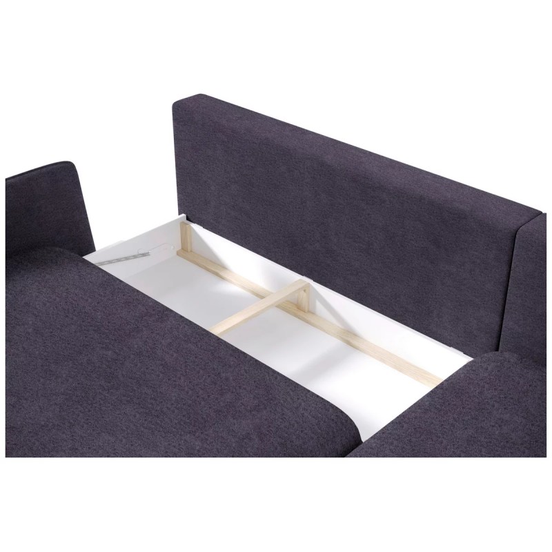 Solano Left-Hand Corner Sofa with Sleep Function | Navy Blue | Versailles Solano Left-Hand Corner Sofa with Sleep Function | Navy Blue | Versailles