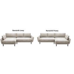 SOLANO Left-Handed Corner Sofa with Sleep Function, Storage Compartment and Cushions, Element 17 Beige VERSAILLES SOLANO Left-Handed Corner Sofa with Sleep Function, Storage Compartment and Cushions, Element 17 Beige VERSAILLES