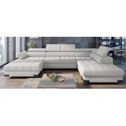 SELVA XL Left-Handed Corner Sofa with Sleep Function and AUSTIN 20 Anthracite Storage Compartment WERSAL SELVA XL Left-Handed Corner Sofa with Sleep Function and AUSTIN 20 Anthracite Storage Compartment WERSAL