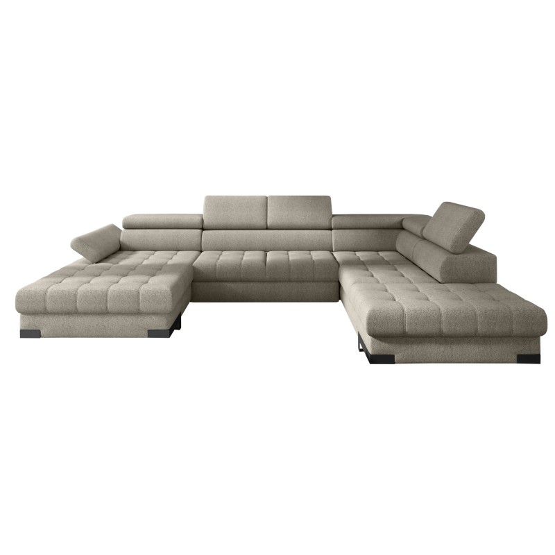 SELVA XL Left-Handed Corner Sofa with Sleeping Function and AUSTIN 21 Graphite Storage Compartment WERSAL SELVA XL Left-Handed Corner Sofa with Sleeping Function and AUSTIN 21 Graphite Storage Compartment WERSAL