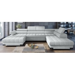 SELVA XL Right-Handed Corner Sofa with Sleep Function and AUSTIN 14 Blue Storage Compartment by WERSAL SELVA XL Right-Handed Corner Sofa with Sleep Function and AUSTIN 14 Blue Storage Compartment by WERSAL
