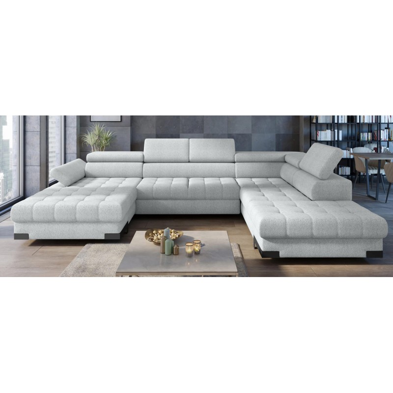 SELVA XL Right-Handed Corner Sofa with Sleep Function and AUSTIN 14 Blue Storage Compartment by WERSAL SELVA XL Right-Handed Corner Sofa with Sleep Function and AUSTIN 14 Blue Storage Compartment by WERSAL