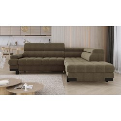 Luxurious Comfort with Style – SELVA L Right-Handed Corner Sofa with Sleep Function and Storage Compartment Luxurious Comfort with Style – SELVA L Right-Handed Corner Sofa with Sleep Function and Storage Compartment