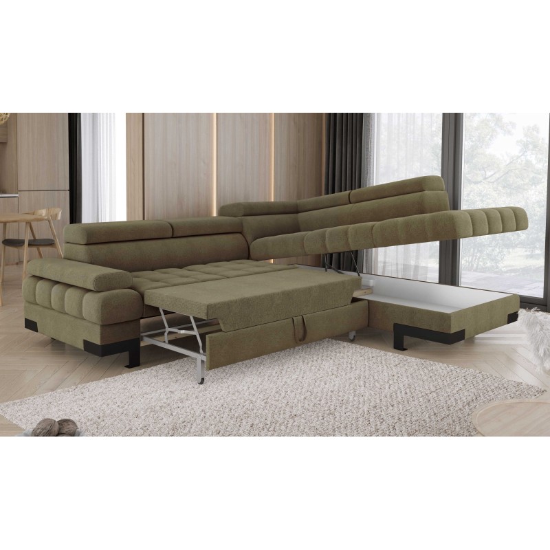 Luxurious Comfort with Style – SELVA L Right-Handed Corner Sofa with Sleep Function and Storage Compartment Luxurious Comfort with Style – SELVA L Right-Handed Corner Sofa with Sleep Function and Storage Compartment