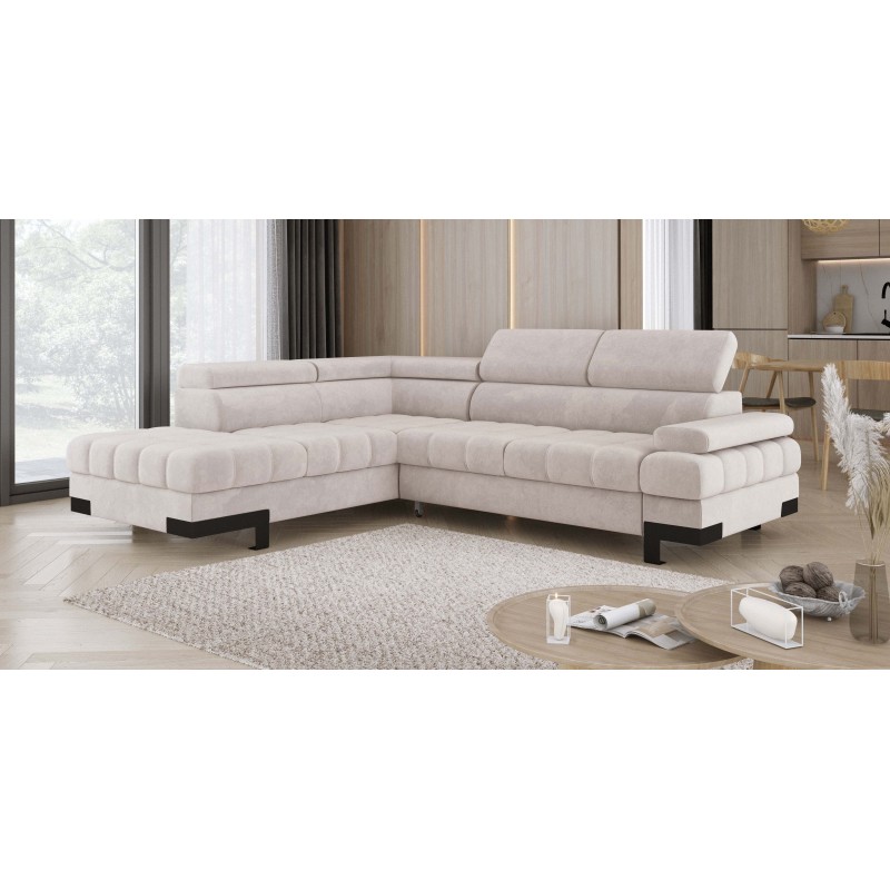 SELVA L Left-Handed Corner Sofa: Modern Luxury Meets Optimal Comfort SELVA L Left-Handed Corner Sofa: Modern Luxury Meets Optimal Comfort