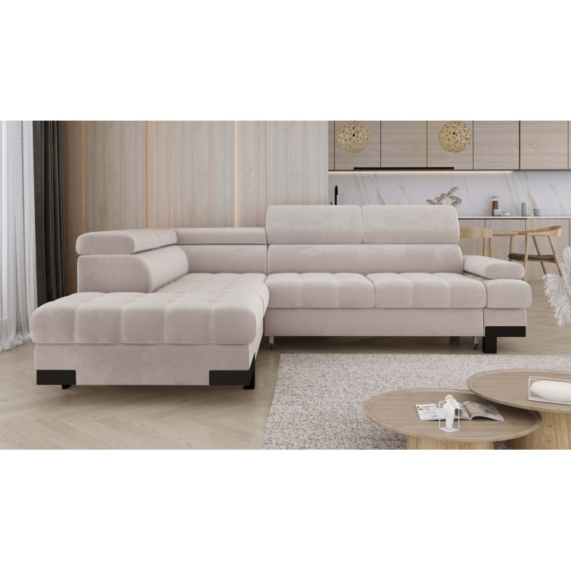 SELVA L Left-Handed Corner Sofa: Modern Luxury Meets Optimal Comfort SELVA L Left-Handed Corner Sofa: Modern Luxury Meets Optimal Comfort