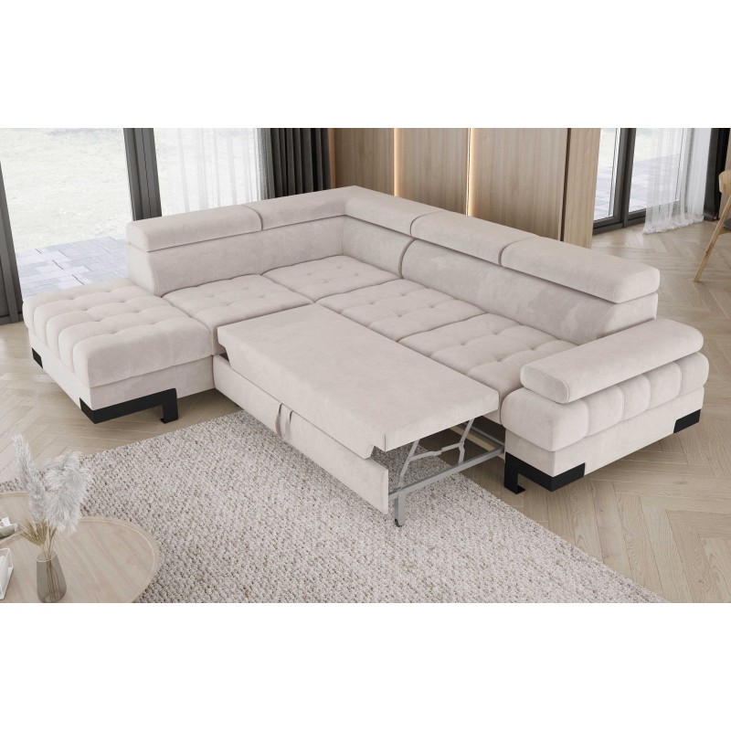 SELVA L Left-Handed Corner Sofa: Modern Luxury Meets Optimal Comfort SELVA L Left-Handed Corner Sofa: Modern Luxury Meets Optimal Comfort