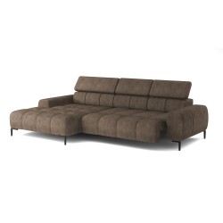 PLAZA Mini Free-Standing Left-Hand Corner Sofa in Monolith 15 Versailles PLAZA Mini Free-Standing Left-Hand Corner Sofa in Monolith 15 Versailles