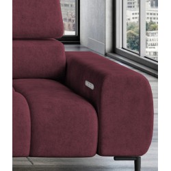 PLAZA Mini Free-Standing Left-Sided Corner Sofa in Monolith 69 VERSAILLES PLAZA Mini Free-Standing Left-Sided Corner Sofa in Monolith 69 VERSAILLES