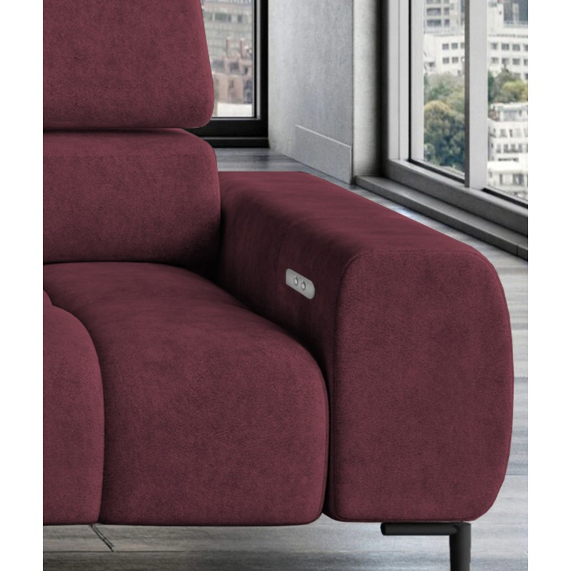 PLAZA Mini Free-Standing Left-Sided Corner Sofa in Monolith 69 VERSAILLES PLAZA Mini Free-Standing Left-Sided Corner Sofa in Monolith 69 VERSAILLES