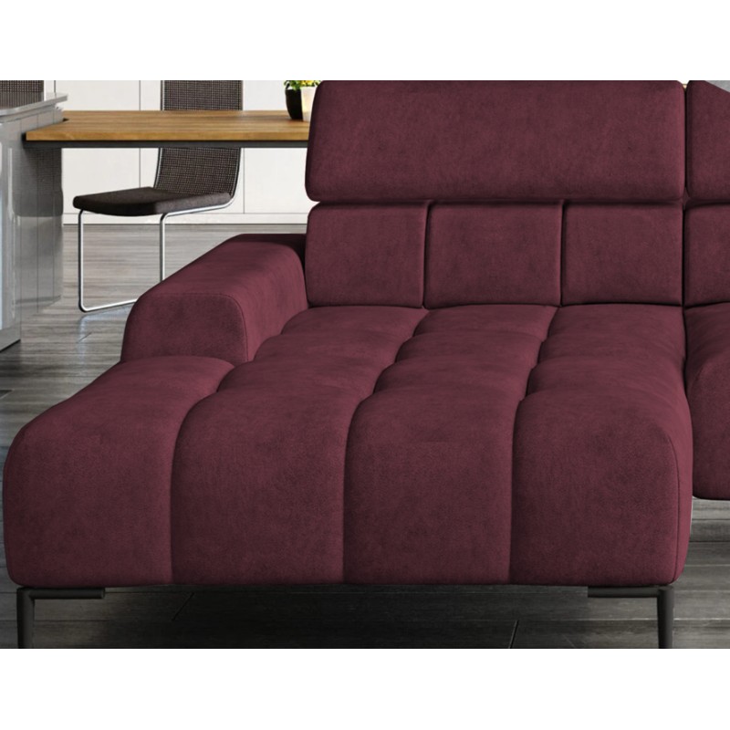 PLAZA Mini Free-Standing Left-Sided Corner Sofa in Monolith 69 VERSAILLES PLAZA Mini Free-Standing Left-Sided Corner Sofa in Monolith 69 VERSAILLES