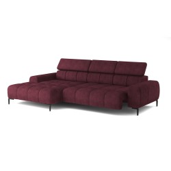 PLAZA Mini Free-Standing Left-Sided Corner Sofa in Monolith 69 VERSAILLES PLAZA Mini Free-Standing Left-Sided Corner Sofa in Monolith 69 VERSAILLES