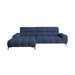 PLAZA Mini Free-Standing Left-Handed Corner Sofa in Monolith 77 VERSAILLES