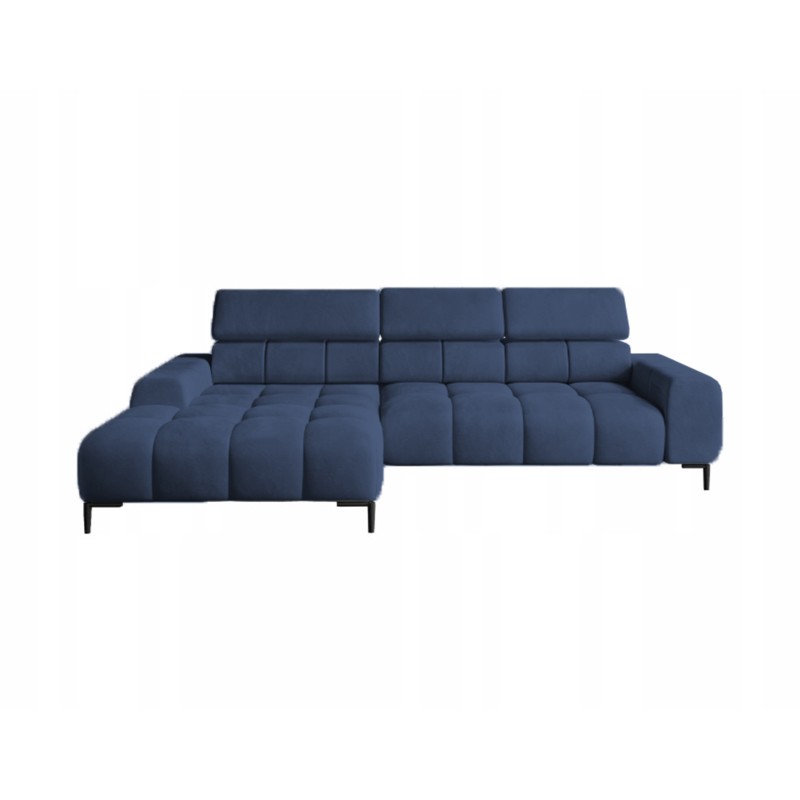 PLAZA Mini Free-Standing Left-Handed Corner Sofa in Monolith 77 VERSAILLES