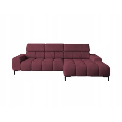 PLAZA Mini Freestanding Right-Sided Corner Sofa in Monolith 69 Versailles Edition