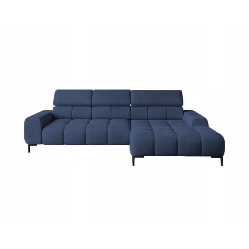 PLAZA Mini Free-Standing Right-Sided Corner Sofa in Monolith 77 Versailles Edition