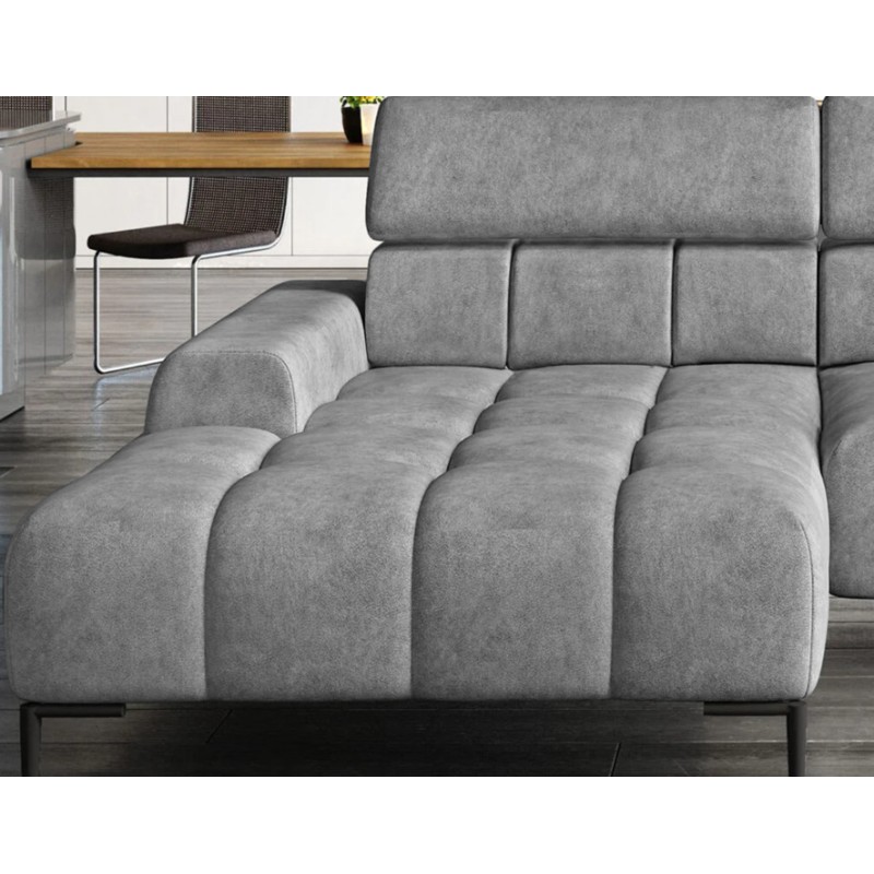 PLAZA Mini Free-Standing Right-Sided Corner Sofa in Monolith 84 VERSAILLES Style PLAZA Mini Free-Standing Right-Sided Corner Sofa in Monolith 84 VERSAILLES Style