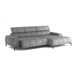 PLAZA Mini Free-Standing Right-Sided Corner Sofa in Monolith 84 VERSAILLES Style PLAZA Mini Free-Standing Right-Sided Corner Sofa in Monolith 84 VERSAILLES Style
