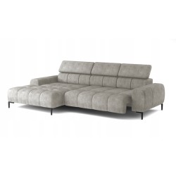 PLAZA Mini Free-Standing Left-Sided Corner Sofa in Salvador 01 Versailles Finish