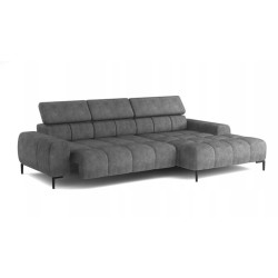 PLAZA Mini Free-Standing Right-Handed Corner Sofa in Salvador 15 VERSAILLES Finish